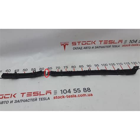 1034831 00 DZ Heckstoßstangenhalterung links beschädigt Tesla Modell ...