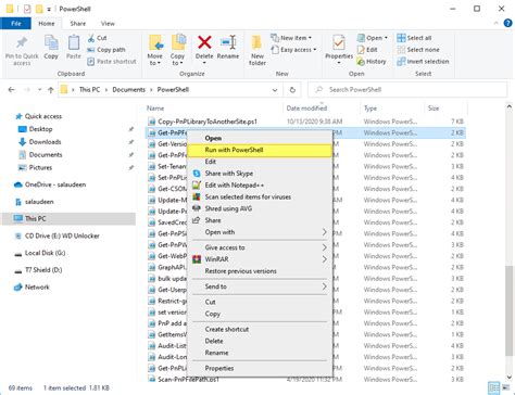 Run PowerShell Script 的图像结果