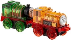 FISHER-PRICE Thomas Friends MINIS Lightups Percy Ben - Thomas Friends ...