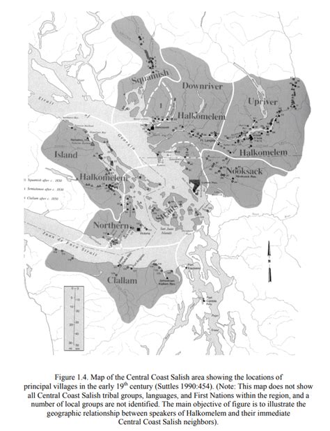 Halkomelem Language Map 的图像结果