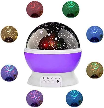 House of Quirk Plastic Night Light Lamps for Bedroom 360 Degree ...