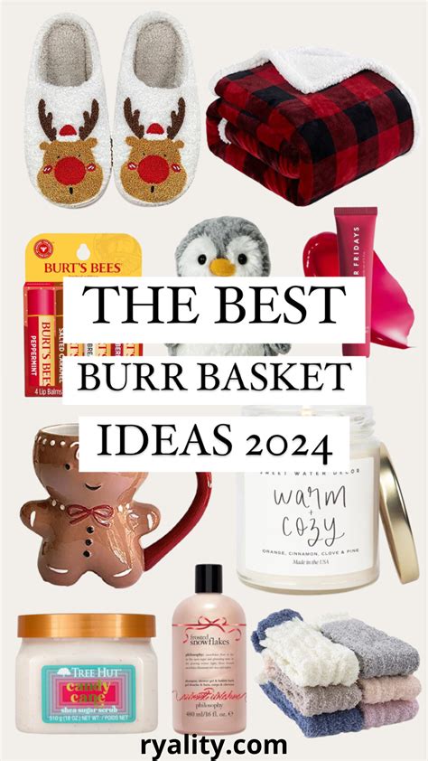 20 Best Burr Basket Ideas That Are So Cute - Ryality | Winter gift ...
