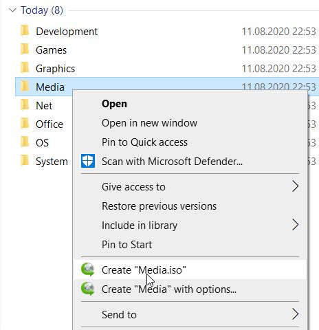 Image result for CDBurnerXP Create ISO File From Folder