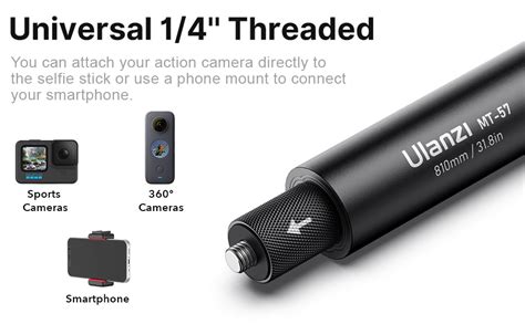 Buy Yantralay MT-58 Invisible Monopod for Insta 360 Camera Compatible ...