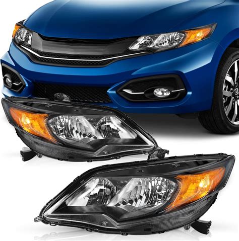 Amazon.com: TUSDAR Headlight Assembly Replacement for 2014-2015 Honda ...