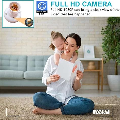 Safetynet 1080P HD Nanny Cam with Phone IWF CAM APP, Surveillance ...
