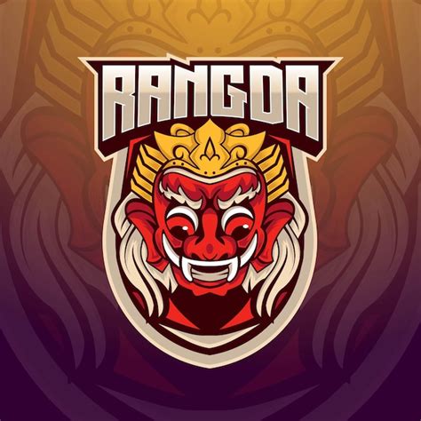 Rangor Pro Player Esport-Gaming-Maskottchen-Logo-Vorlage Premium-Vektor ...