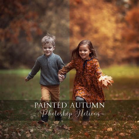 Autumn Photoshop Actions: Warm Photo Effects, (digital Download) - Etsy UK
