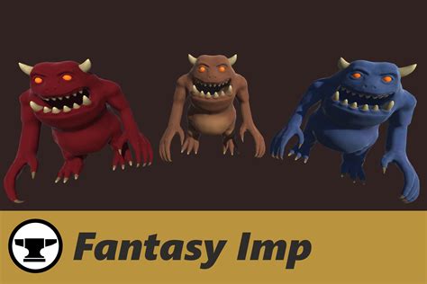 Fantasy Imp Creature | 3D Creatures | Unity Asset Store