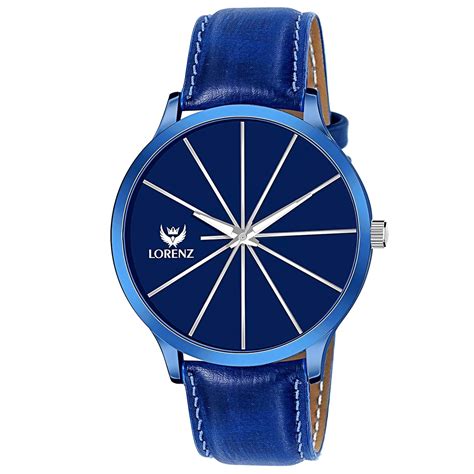 LORENZ Luxury Finish Analog Men's & Boy's Watch - MK-3022K (Blue Dial ...