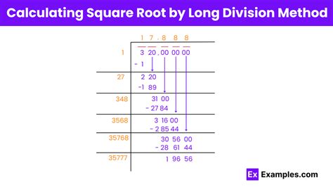 Square & Square Root of 320 - Examples, Methods, Calculation