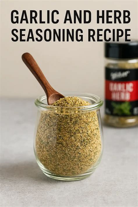 Garlic And Herb Seasoning Recipe: Weber Copycat