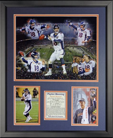 NFL Denver Broncos 2015 Super Bowl 50 Champions Peyton Manning Legends ...