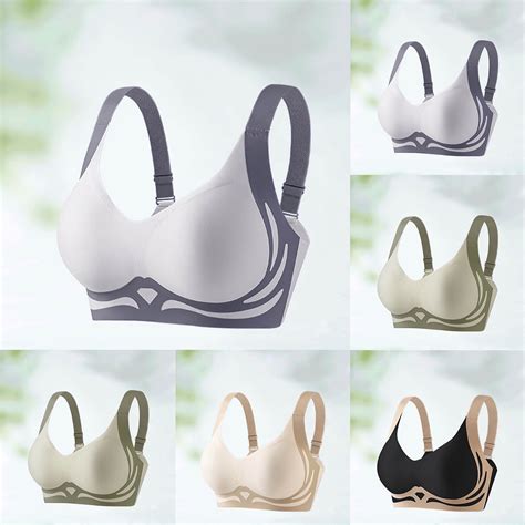 Aboser Push Up Supportive Bras for Women Anti-Sagging Seamless Bras ...