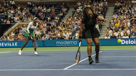 Venus and Serena William Lose First Round Doubles Match at US Open ...