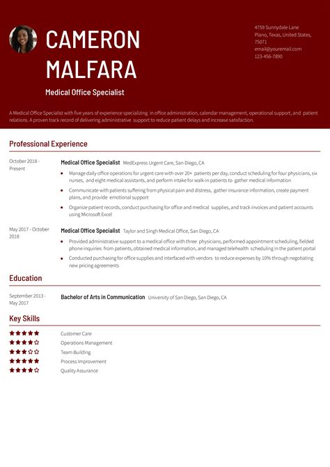 Medical Records Resume Excellent Medical Assistant Resume Examples For