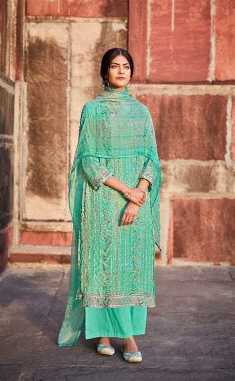 Kimora Heer Vol 96 Kinari Pure Cotton Satin Digital Print Salwar Suits ...