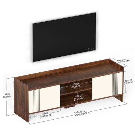 Charley Tv unit ( Maple & White) — Bluewud