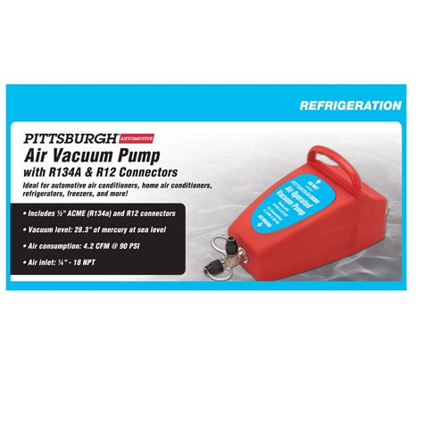Ac Vacuum Pump At Harbor Freight at Michael Dalrymple blog