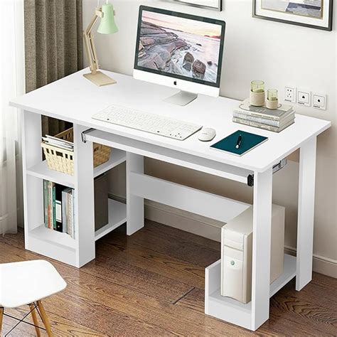 Study Table, Computer Table for Home, Gaming Table with Storage, Office ...