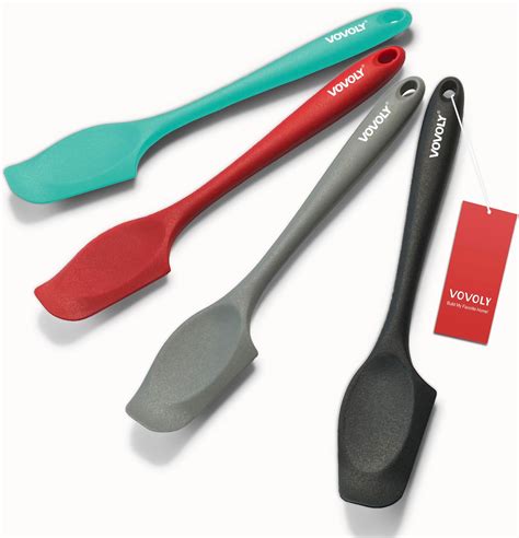 Amazon.com: Yoku Made- Silicone Mini Spatula, Curved Small Spatula ...