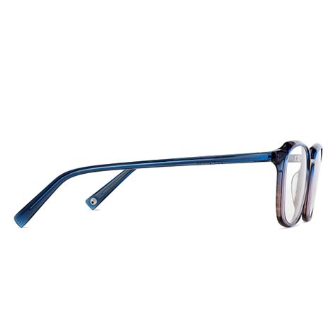 Buy Brown Blue Full Rim Square John Jacobs Rich Acetate JJ E13791 -C2 ...