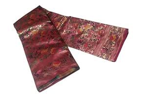 Buy Sree Panchamukhi Saree Centre Python Pattu Saree at Amazon.in