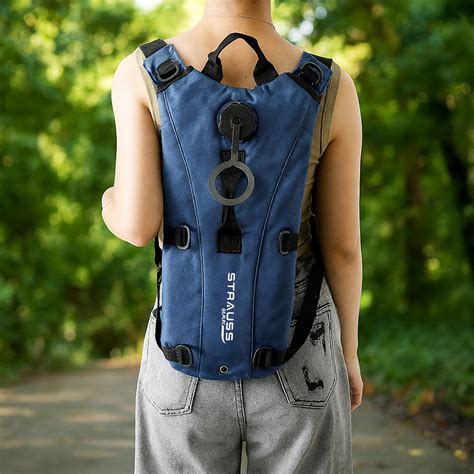 Trekking Series Hydration Bag: Unisex Blue Hydration Pack | 3L | Multi ...