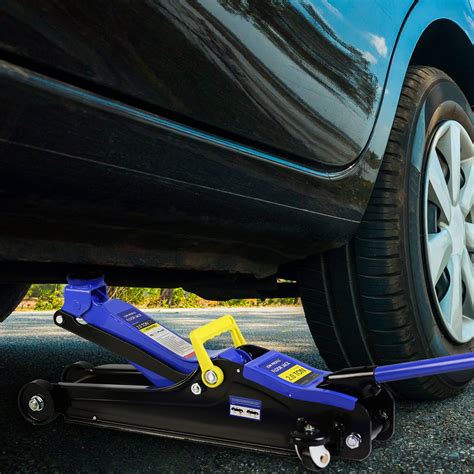 Floor Jack, 2 Ton Low Profile Floor Jack, Heavy Duty Steel Racing Floor ...