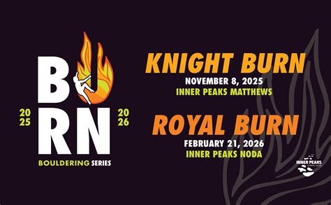 Knight Burn Bouldering Competition | Inner Peaks