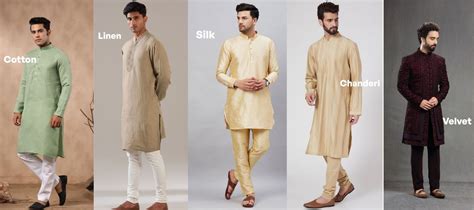 Top Men's Kurta Styles & Fabrics Guide | Kurta Types, Fit & Styling Tips