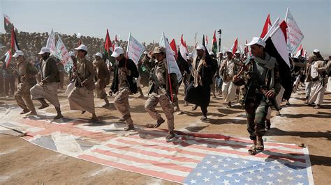 Image result for US airstrikes targeting Yemen’s Houthi rebels kill at least 1 person