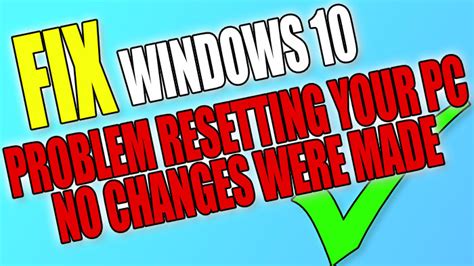 Image result for Cannot Reset Windows 10