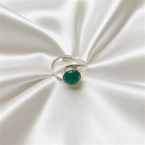 Green Aventurine Ring for Abundance, Confidence & Emotional Balance ...