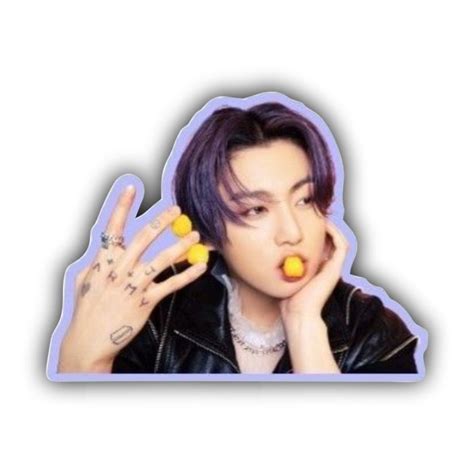 Butter Jungkook Sticker - BTS Jungkook Art & Decals | Print-on-Click