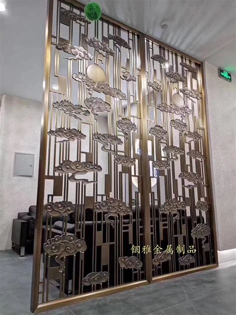 纯铜镂空雕花屏风是最为流行装饰的元素之一|空间|建筑设计|锢雅18566019743 - 原创作品 - 站酷 (ZCOOL)
