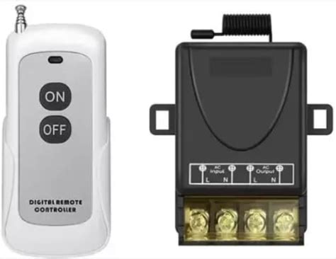 Lightning Hub High range 433 MHz Ac 220v 30a Relay Wireless RF Remote ...