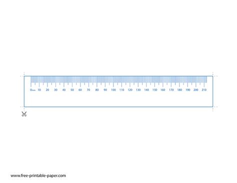 Printable MM Ruler - Metric System Ruler - Free-printable-paper.com