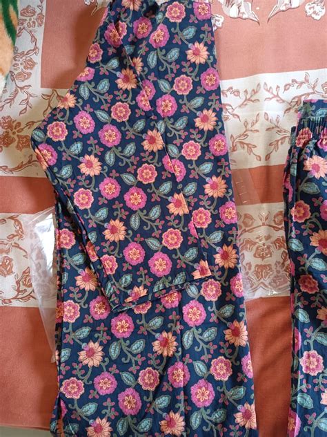 Buy XOYA Women Cotton Night Suits for Women | Ethnic Print Night Dress ...