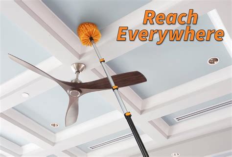 EXTEND-A-REACH Telescopic Cobweb Duster with Extension Pole - High ...