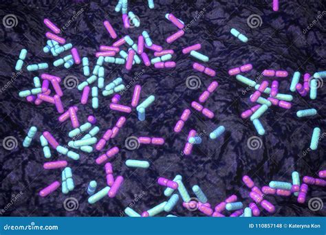 Soil Bacteria of Different Species Stock Illustration - Illustration of gramnegative, discovered ...