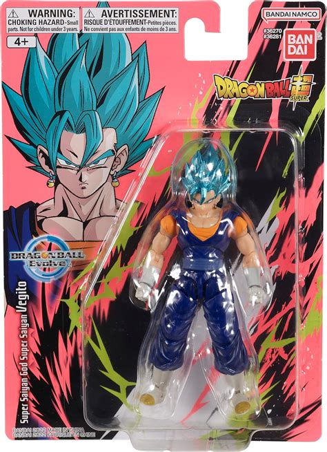 DRAGON BALL Bandai Evolve Figures Super Saiyan God Super Saiyan Vegito ...