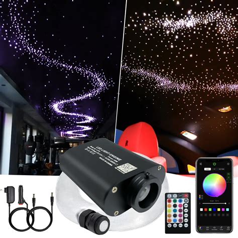 Buy New Upgrade 16W Fiber Optic Lights Star Ceiling Light Kit for Car ...