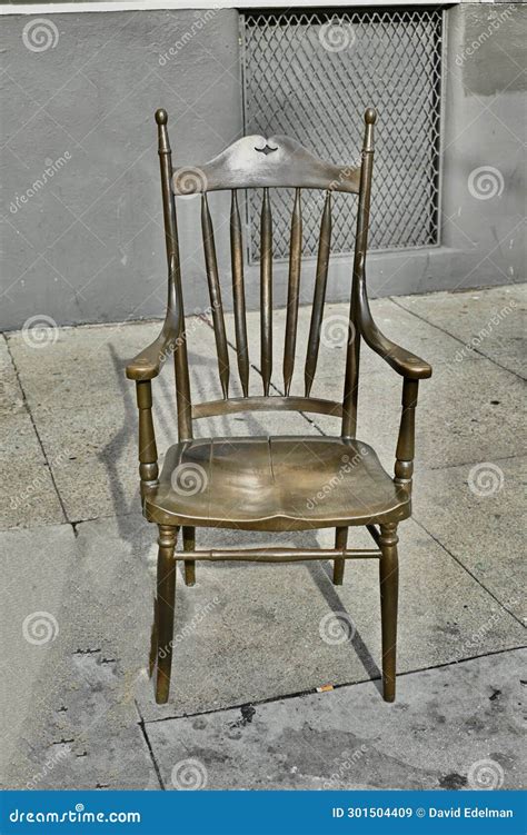 Very Useful Domestic Seating Public Art San Francisco 23 Stock Image ...