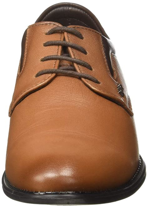 Lee Cooper Brand men's LC1473 Laced Formal Shoes (Tan) :: RAJASHOES