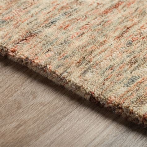 Addison Rugs Heather 8 X 10 (ft) Wool Rust Indoor Solid Farmhouse ...