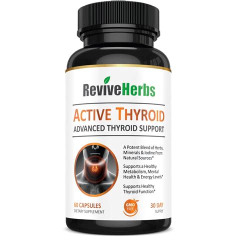 Buy Revive s Premium Thyroid Support with Ashwagandha, Iodine, Selenium ...