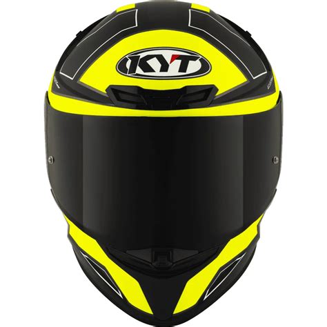 KYT TT Revo Electron Matt Black Yellow Helmet – Motogear Performance