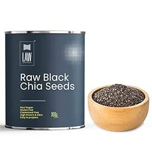 looms & weaves - RAW BLACK CHIA SEEDS for Weight Loss. Good source of ...