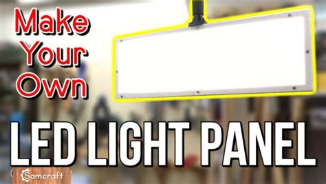 Build Your Own LED Light Panel 的图像结果